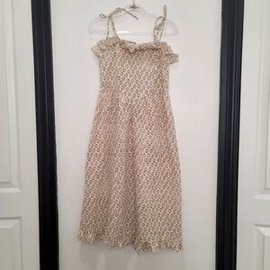 Doen  Wendelin Dress Size 8 Floral  Ruffle Prairie Cottagecore Mommy And Me